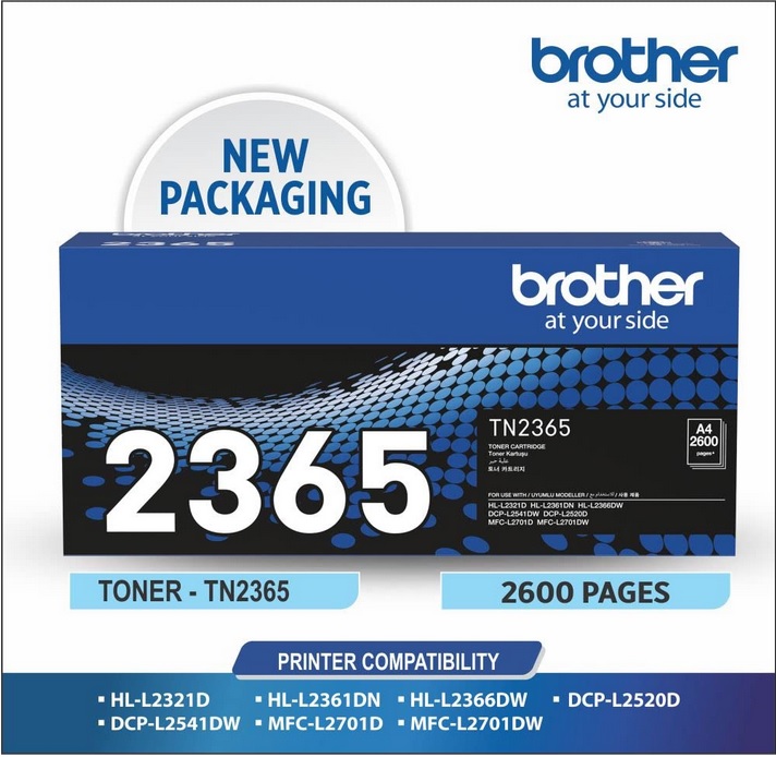 Brother TN-2365 Original Toner (Mono/Black)