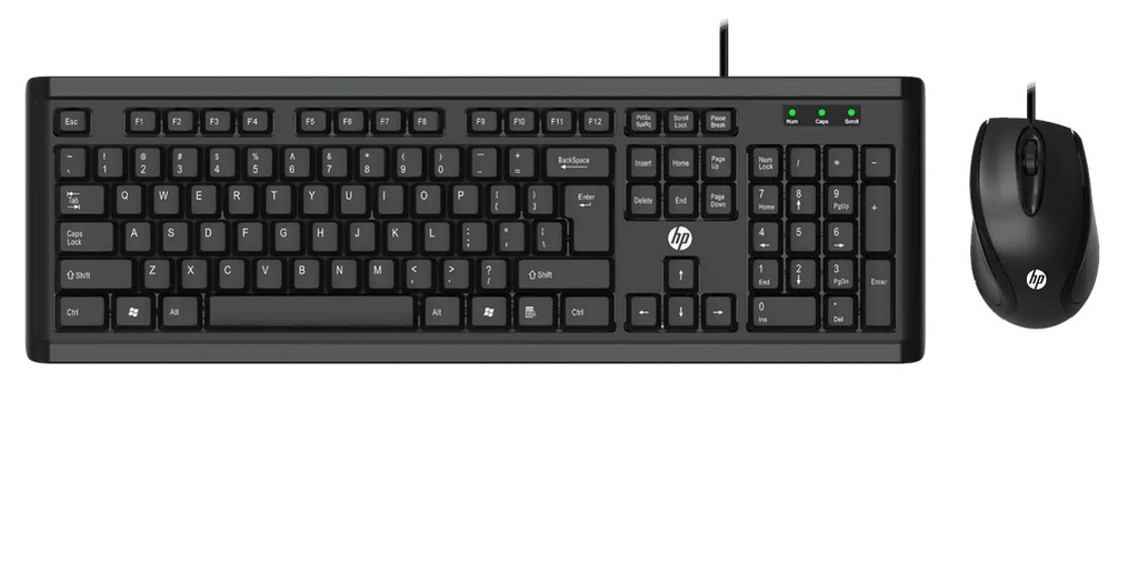 HP - Powerpack USB Keyboard and Mouse Combo