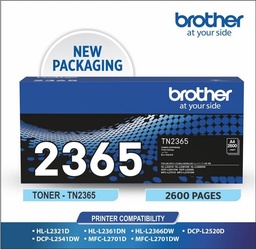 [TONER] Brother TN-2365 Original Toner (Mono/Black)